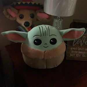 Squishmallow Baby Yoda 10” tall